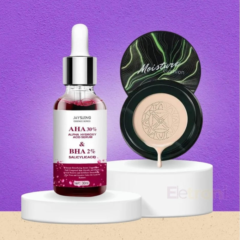 [Combo] Base correctora anti-edad + Serum Rose".