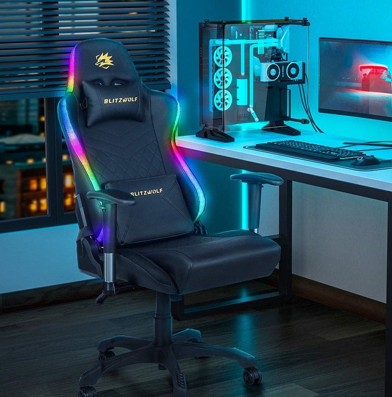 TAKU- Silla gaming con luces led